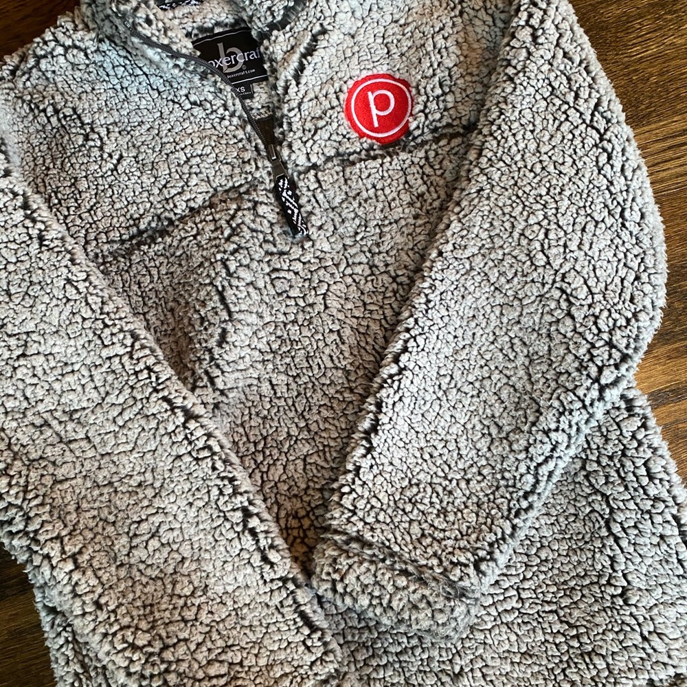 Sherpa Pullover with Pure Barre Logo - Size XS!